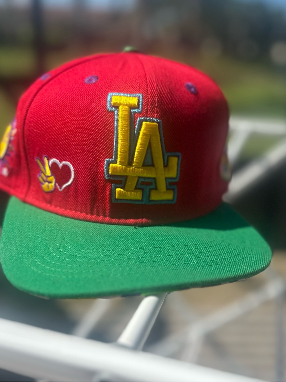 LA Dodgers snap back hat